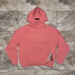 Essentials Fear of God Coral Hoodie NEW